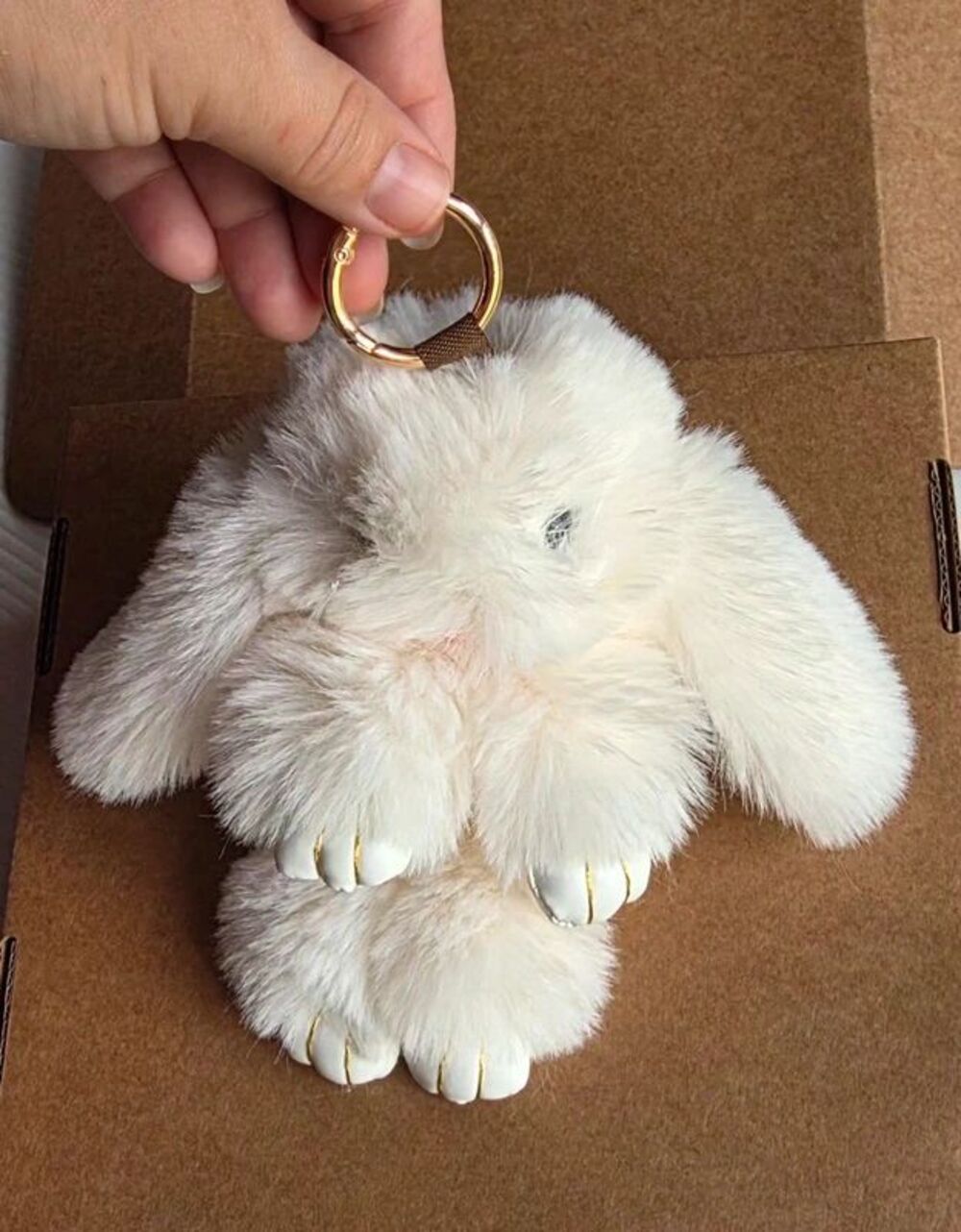 Nice key chain or purse chain bunny